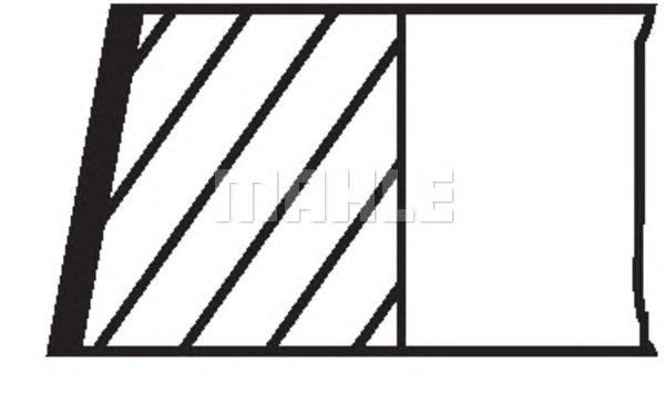 Set segmenti piston FORD TRANSIT bus (T_ _) - Cod intern: W20165992 - LIVRARE DIN STOC in 24 ore!!!