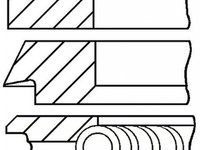 Set segmenti piston FORD TRANSIT CONNECT P65 P70 P80 GOETZE ENGINE 0843700000