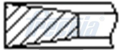 Set segmenti piston FRECCIA FR10-376600