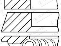 Set segmenti piston GOETZE ENGINE 08-123400-00