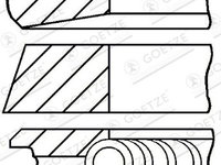 Set segmenti piston GOETZE ENGINE 08-432500-00