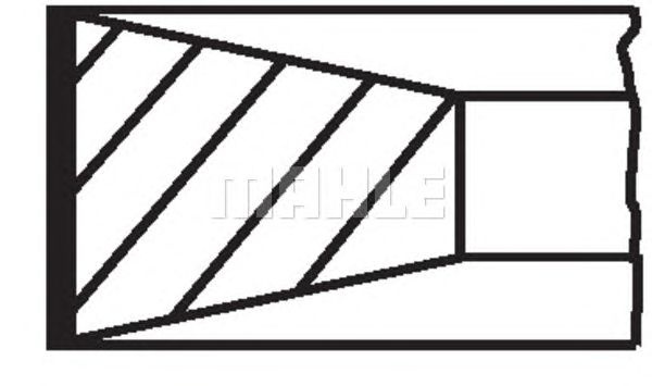 Set segmenti piston IVECO DAILY IV platou/sasiu -