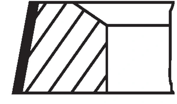 Set segmenti piston MAHLE 043 21 V0