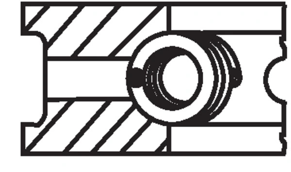 Set segmenti piston MAHLE FIAT PALIO (17