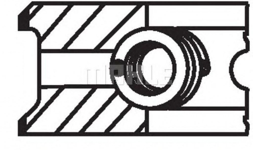 Set segmenti piston NISSAN PRIMASTAR bus X83 MAHLE ORIGINAL 02213N0