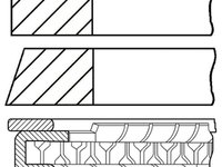 Set segmenti piston OPEL ASTRA G combi F35 GOETZE ENGINE 0810270000