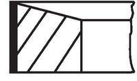 Set segmenti piston OPEL MOKKA / MOKKA X (J13) (20