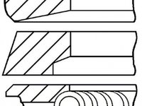 Set segmenti piston OPEL MOVANO Combi J9 GOETZE ENGINE 0885470000