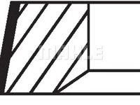 Set segmenti piston VOLKSWAGEN LT Mk II bus (2DB, 2DE, 2DK) - OEM - MAHLE ORIGINAL: 03048N2|030 48 N2 - W02198804 - LIVRARE DIN STOC in 24 ore!!!