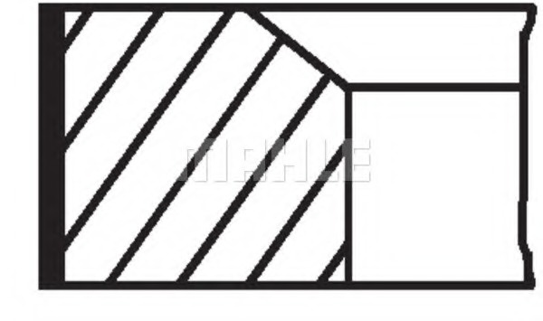 Set segmenti piston # Volvo S60 2001 2002 2003 200