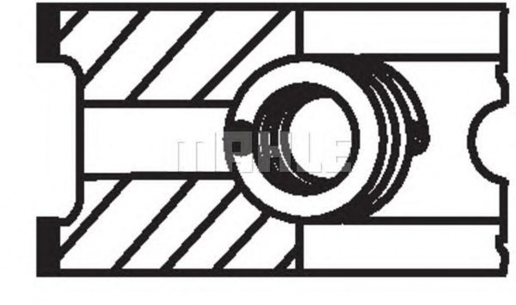 Set segmenti piston VW CADDY II pick-up 9U7 MAHLE ORIGINAL 03032V2