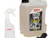 Set Sonax Solutie Curatat Jante Felgen Beast 5L 433500 + Sonax Flacon Cu Pulverizator 500ML 499700