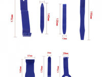 Set spatule plastic profesionale demontare trimuri accesorii auto