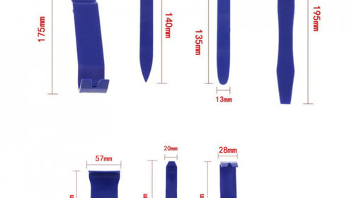 Set spatule plastic profesionale demontare tr