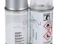 Set Spray Vopsea + Lac Oe Bmw Argintiu Titanium Silver 354 150ML 51911052566