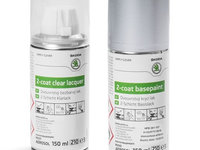 Set Spray Vopsea + Lac Oe Skoda Diamant Silver 9102/F7T/1B1B 150ML HFB381037