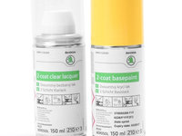 Set Spray Vopsea + Lac Oe Skoda Yellow Sprint F1F/F2F2 150ML 3T0050200F1F