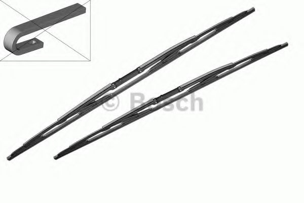 Set stergator parbriz AUDI A4 Cabriolet (8H7, B6,