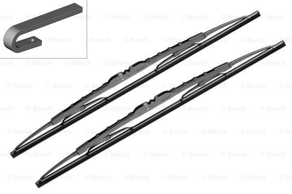 Set stergator parbriz BOSCH Ssang Yong Actyon Sports II 2012 - 2018