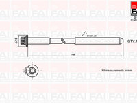 Set surub chiulasa B1140 FAI AUTOPARTS pentru Mazda 6 Volvo Xc60 Volvo S80 Ford S-max Ford Mondeo Ford C-max Land rover Freelander Land rover Lr2 Mazda Atenza Mazda Mpv Ford Focus Mazda 3 Mazda Axela Ford Escape Ford Maverick Mazda Tribute Volvo S40 