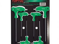 Set Torx Cu Maner Toptul 6 Piese GAAS0602