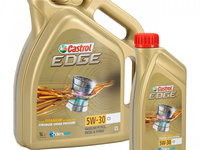 Set Ulei Motor Castrol Edge 5W-30 C3 5L 1552FD + Ulei Motor Castrol Edge 5W-30 C3 1L 15530D