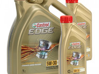 Set Ulei Motor Castrol Edge LL 5W-30 5L + 2 X Castrol Edge LL 5W-30 1L