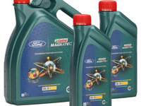 Set Ulei Motor Castrol Magnatec Ford 5W-20 E 5L 15D63F + 2 Buc Ulei Motor Castrol Magnatec Ford 5W-20 E 1L 46077