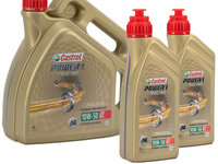 Set Ulei Motor Castrol Power 1 Racing 10W-50 4T 4L 15048E + 2 Buc Ulei Motor Castrol Power 1 Racing 10W-50 4T 1L 14E94F