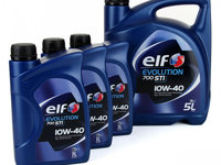 Set Ulei Motor Elf Evolution 700 STI 10W-40 5L + 3 Buc Ulei Motor Elf Evolution 700 STI 10W-40 1L