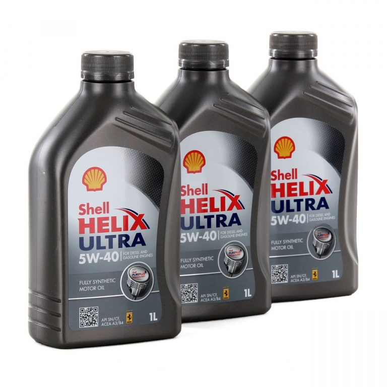 Set Ulei Motor Shell Helix Ultra 5W-40 4