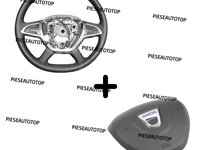 Set volan + airbag sofer Dacia Duster 2018-2022 OE 985709812R