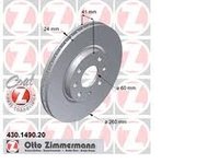 Set zimermann punte fata,r260mm pt opel combo,corsa c,meriva,tigra twintop