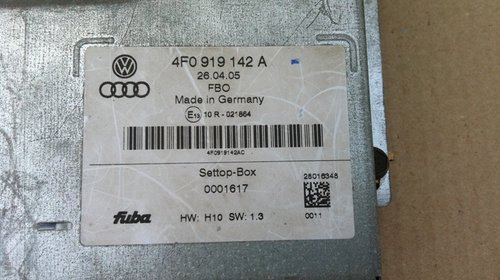 Settop Box Audi A6 4f cod 4F0919142A