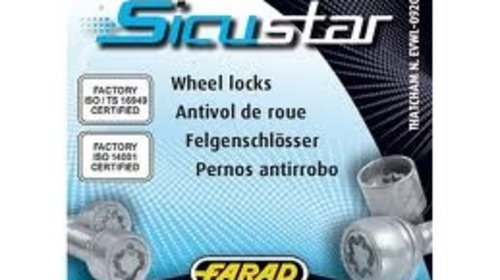 Sicustar set antifurt pt orice model auto