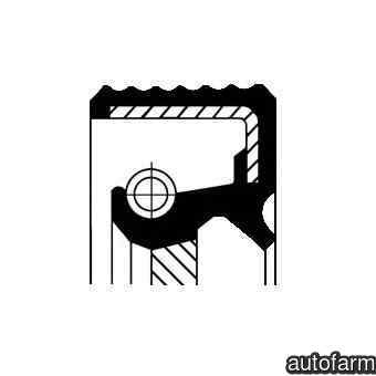 Simering, arbore cotit AUDI 80 (8C, B4) Producator CORTECO 12015256B