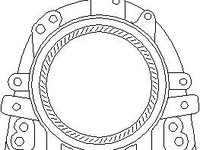 Simering, arbore cotit AUDI 90 (8C, B4), AUDI 80 Avant (8C, B4), VW ATLANTIC I (16) - TOPRAN 101 410