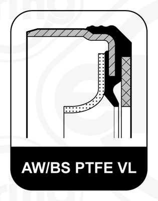 Simering arbore cotit Elring VW PASSAT B5.5 (3B3) 