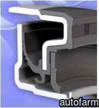 Simering arbore cotit IVECO EuroTech MP CORTECO 12036961B