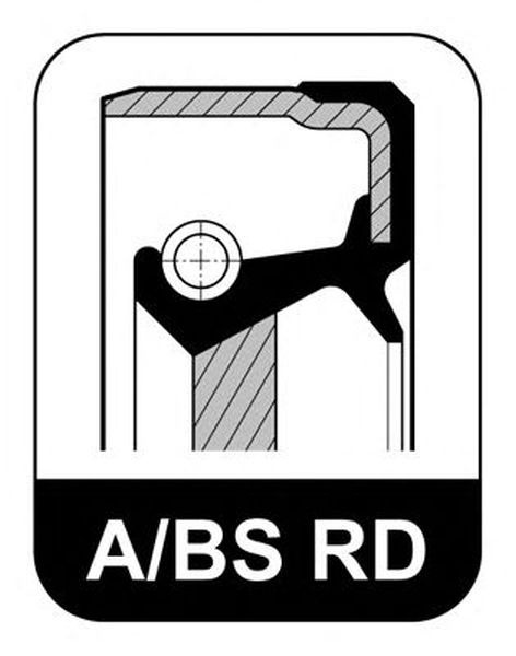Simering arbore cotit vibrochen SAAB 9-3 combi YS3F ELRING EL056900