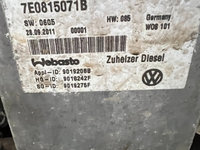 Sirocou Webasto 7E0815071B VW T5 din 2012 2.0 TDI CAA