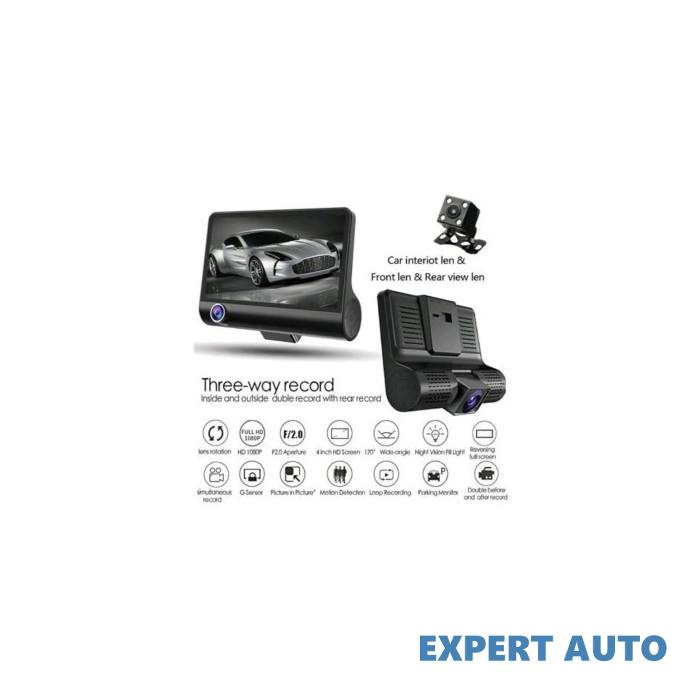 Sistem 3 camere dvr 12v cod:chs-j-909dvr