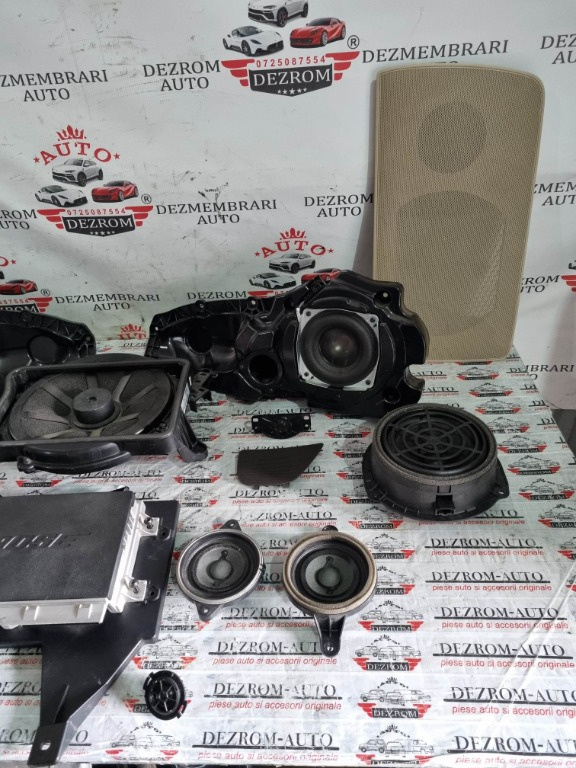 Sistem audio BOSE Fara amplificator Audi