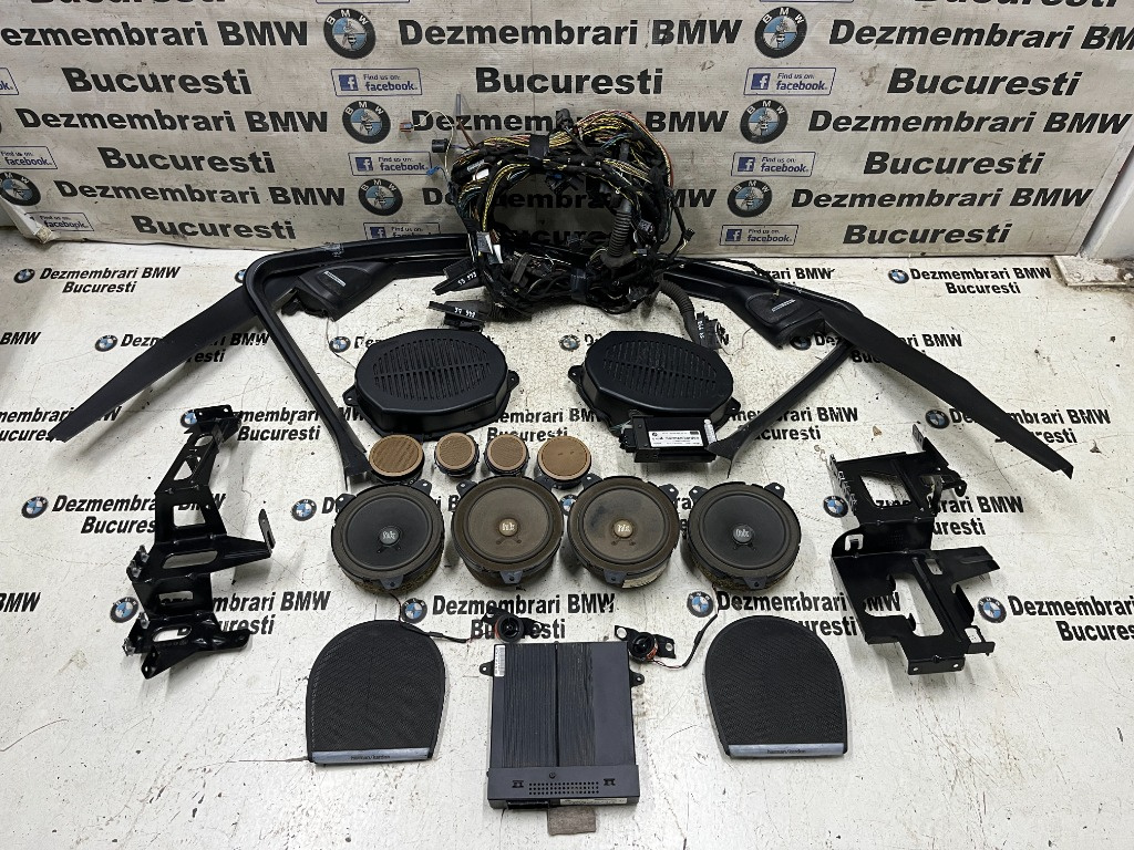 Sistem audio boxe difuzoare amplificator Harman Kardon BMW E46