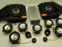 Sistem Audio Logic 7 BMW E90 E92 E93 harman kardon boxe, instalatie