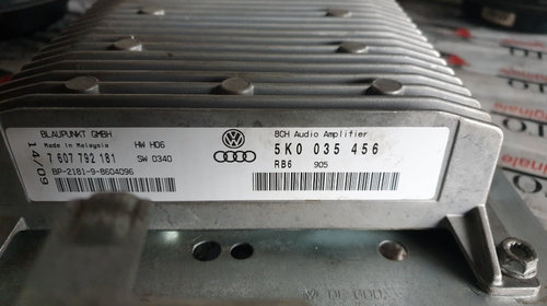 Sistem audio original DYNAUDIO VW Golf 7 Variant coduri : 1K8035453 / 1K8035453 / 5K0035456