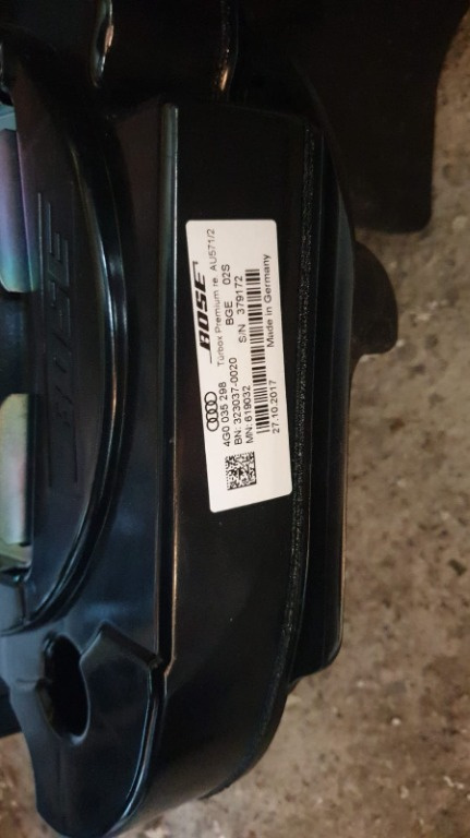 Sistem Bose complet Audi A6 C7 2018 cod: