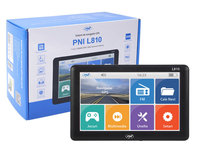 Sistem De Navigatie Gps Pni L810 Ecran 7 Inch, 800 Mhz, 256mb Ddr, 8gb Memorie Interna, Fm Transmitter Pni Cod:Pni-L810