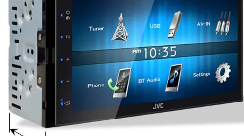 Sistem Multimedia 6.8" JVC KWM25BT cu Bluetooth