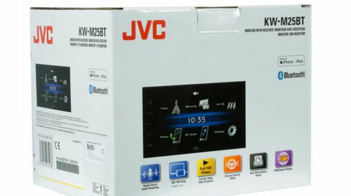 Sistem Multimedia 6.8" JVC KWM25BT cu Bluetooth
